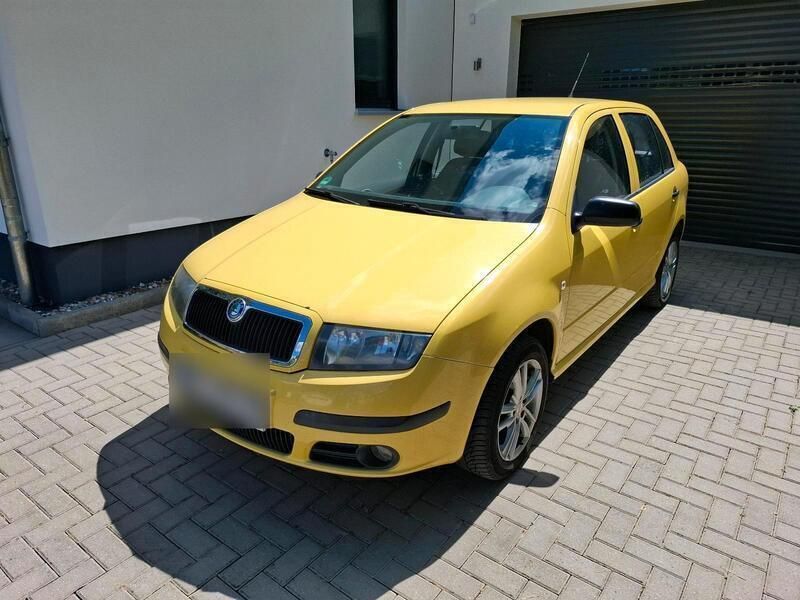Gelb Gebraucht 2005 Skoda Fabia Kleinwagen | 799 € (Guter Preis) - Bild 1/4