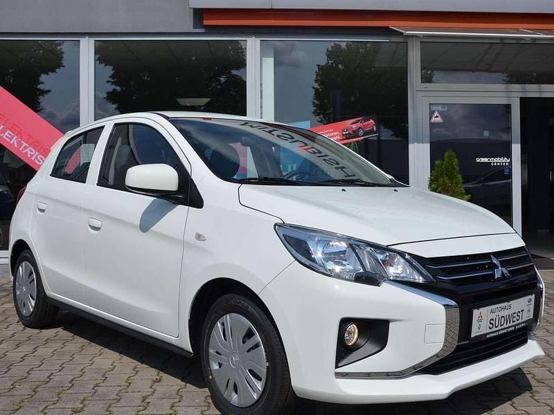 Gebraucht Mitsubishi Space Star Basis 71 PS (52 kW) 2025 Islandweiss Kleinwagen