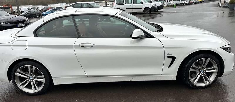 Gebraucht BMW 430 Cabriolet Sport Line 252 PS (185 kW) 2017 Weiß Cabrio
