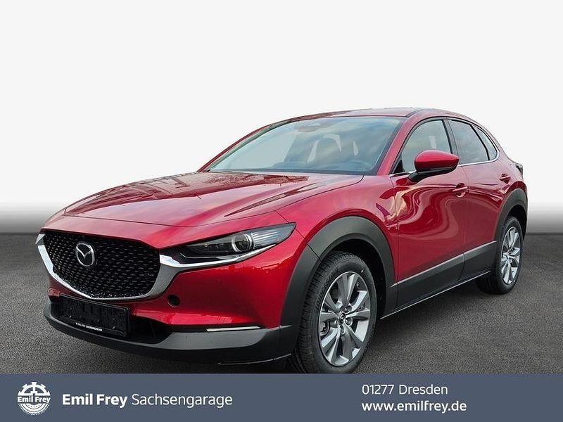 Soul red crystal metallic Neu 2025 Mazda CX-30 Exclusive-Line SUV | 28.430 € - Bild 1/4
