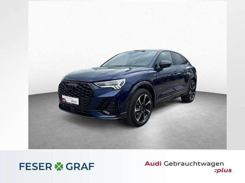 Navarrablau metallic Gebraucht 2024 Audi Q3 S-Line SUV | 39.890 € (Guter Preis) - Bild 1/4