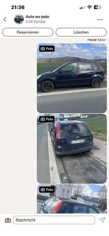 Gebraucht Ford Fiesta 60 PS (44 kW) 2005 Kleinwagen