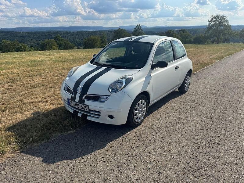 Weiß Gebraucht 2009 Nissan Micra Kleinwagen | 1.990 € (Fairer Preis) - Bild 1/4