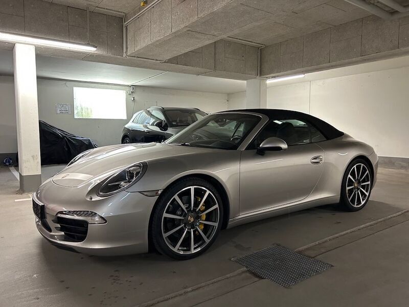 Platinsilber Gebraucht 2012 Porsche 911 Carrera S Cabriolet Cabrio | 84.950 € (Fairer Preis) - Bild 1/4