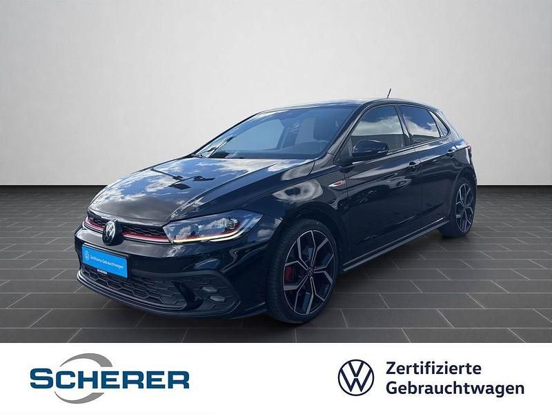 Deep black perleffekt (metallic) Gebraucht 2022 VW Polo GTI Limousine | 23.290 € (Fairer Preis) - Bild 1/4