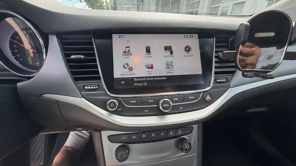 Gebraucht Opel Astra Business 136 PS (100 kW) 2018 Schwarz Kombi