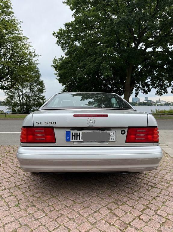 Gebraucht Mercedes SL500 320 PS (235 kW) 1997 Silber Cabrio
