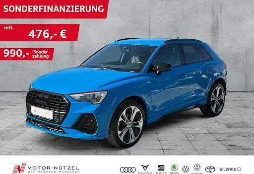 Używany Audi Q3 S-Line 150 KM (110 kW) 2022 Niebieski SUV