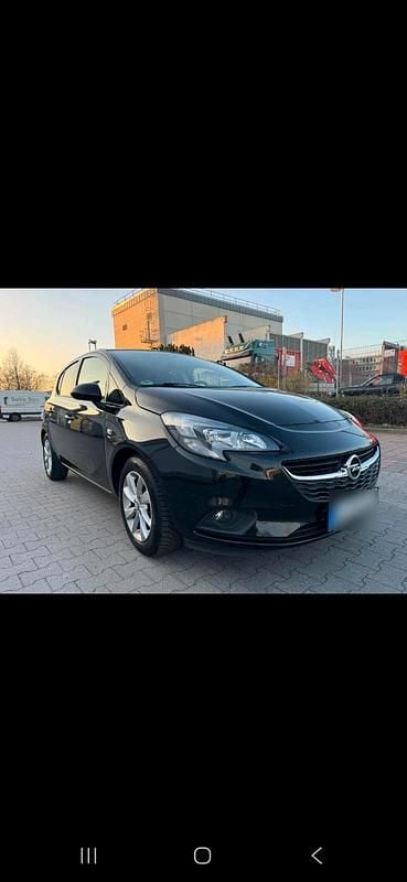 Gebraucht Opel Corsa 90 PS (66 kW) 2017 Schwarz Kleinwagen