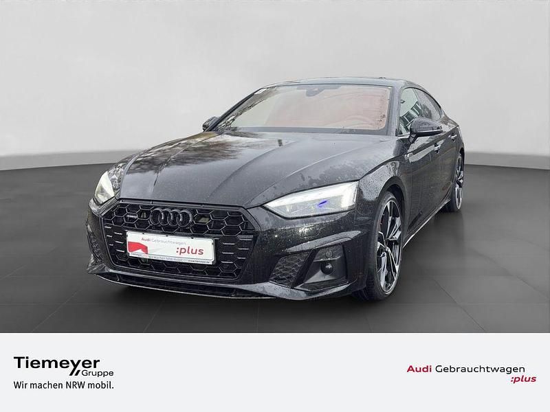 Schwarz Gebraucht 2025 Audi A5 Sportback S-Line Kleinwagen | 47.490 € (Etwas zu teuer) - Bild 1/4