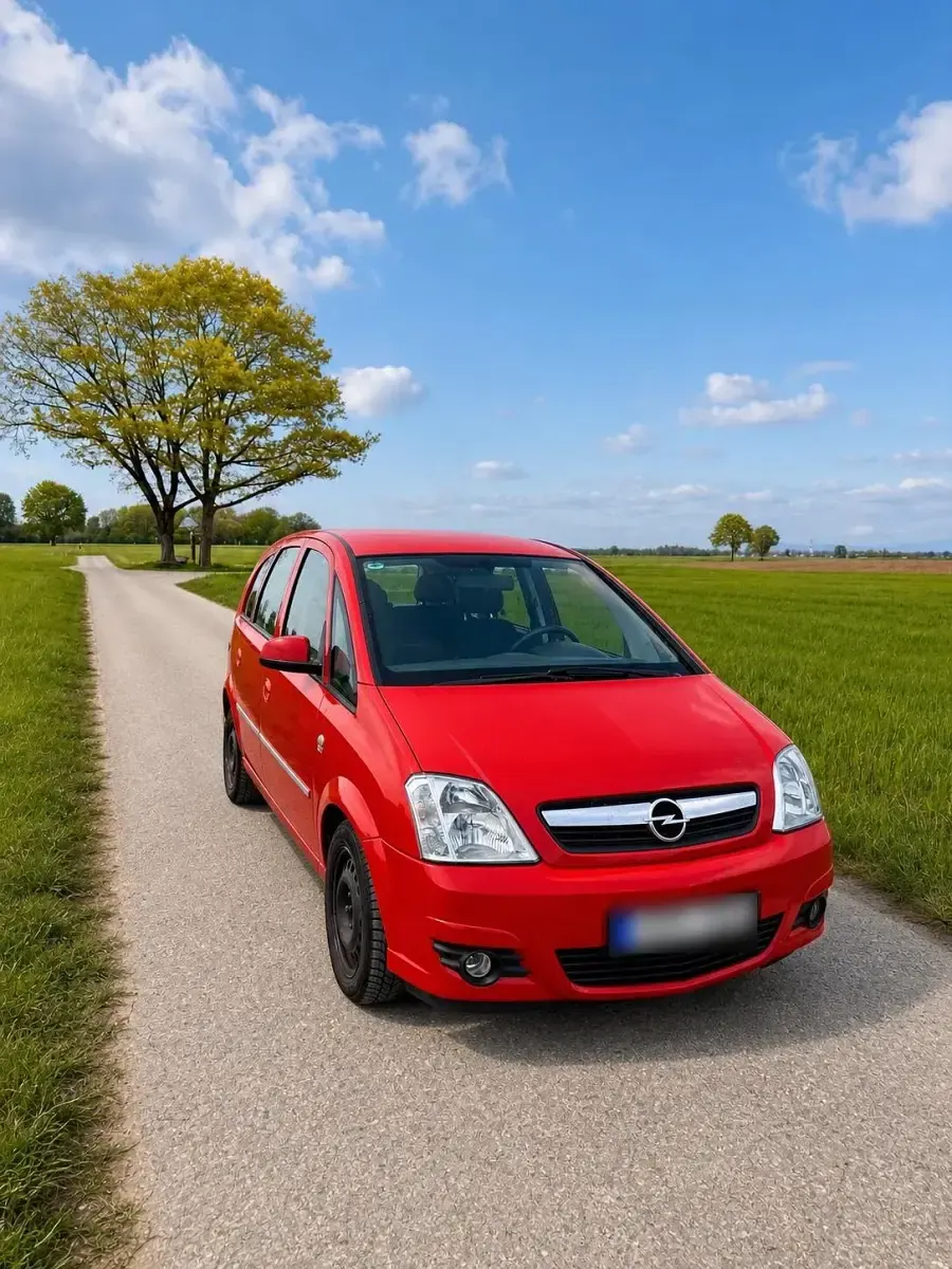 Używany Opel Meriva 105 KM (77 kW) 2005 Czerwony Minivan