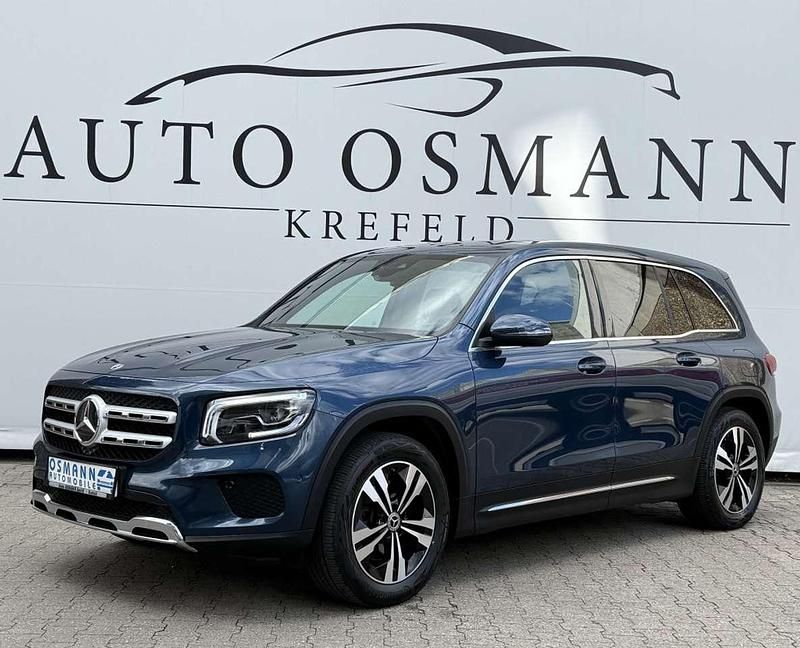 Denimblau metalliclack Gebraucht 2023 Mercedes GLB200 Progressive SUV | 38.950 € (Fairer Preis) - Bild 1/4