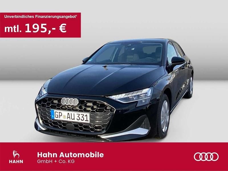 Brillantschwarz Gebraucht 2025 Audi A3 Advanced Plus Limousine | 27.988 € (Guter Preis) - Bild 1/3