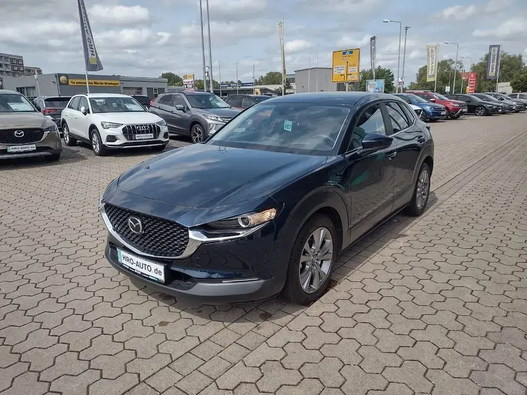 Gebraucht Mazda CX-30 Selection 122 PS (89 kW) 2022 Blau SUV