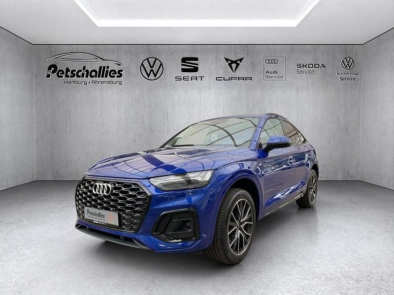 Blau Gebraucht 2022 Audi Q5 Sportback S-Line SUV | 44.850 € (Fairer Preis) - Bild 1/4