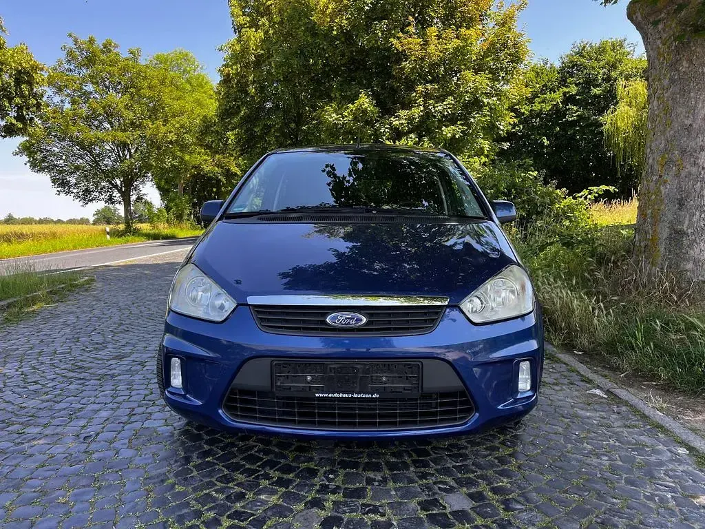 Gebraucht Ford C-MAX Style 101 PS (74 kW) 2010 Blau Van / Kleinbus
