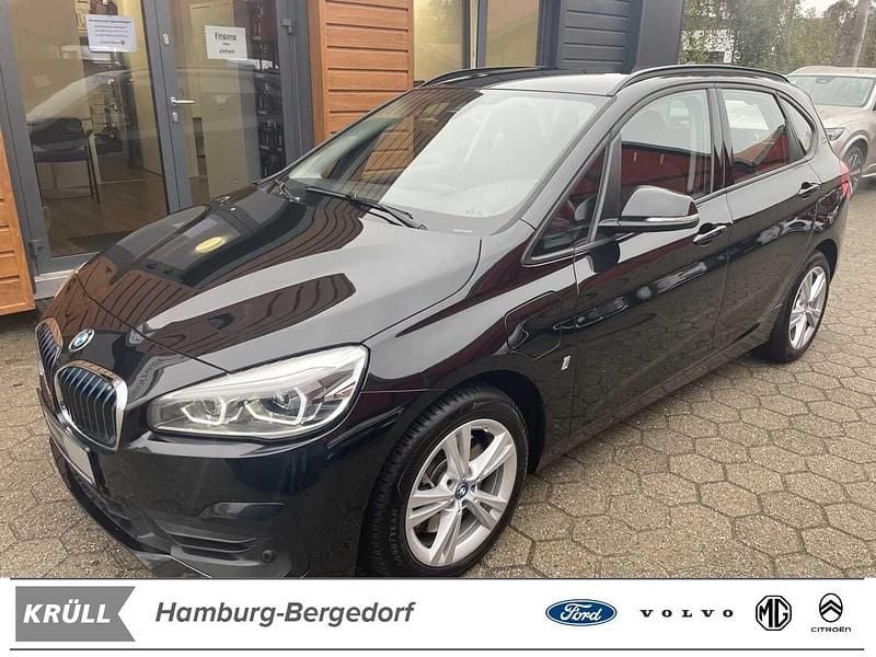 Schwarz Gebraucht 2018 BMW 225 Active Tourer Advantage Van / Kleinbus | 16.501 € (Guter Preis) - Bild 1/4