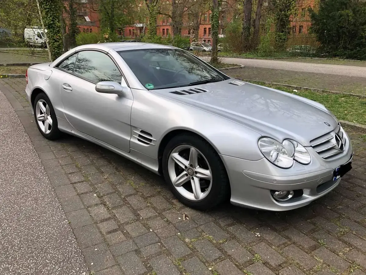 Gebraucht Mercedes SL350 315 PS (231 kW) 2008 Silber Cabrio