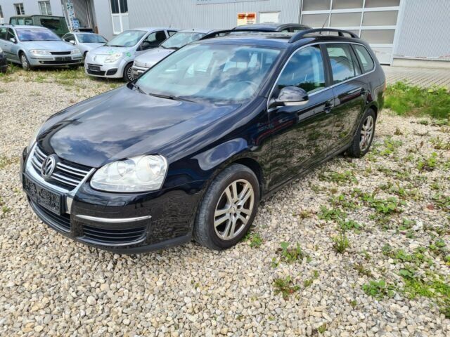 Schwarz metallic Gebraucht 2008 VW Golf V Comfortline Kombi | 3.750 € (Fairer Preis) - Bild 1/4