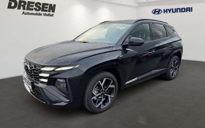 Schwarz Neu 2025 Hyundai Tucson N Line SUV | 38.490 € (Fairer Preis) - Bild 1/4