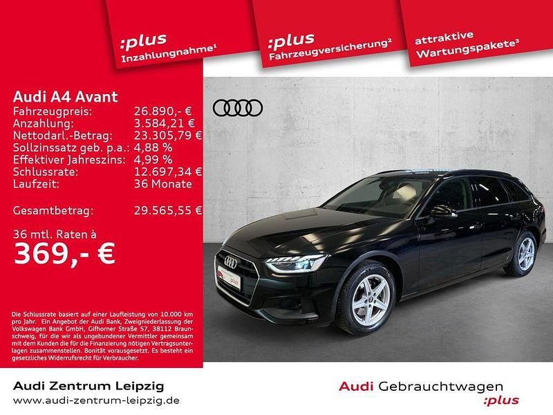 Gebraucht Audi A4 150 PS (110 kW) 2023 Schwarz Kombi