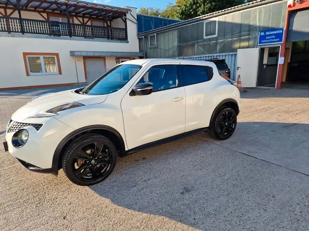 Gebraucht Nissan Juke N-Connecta 116 PS (85 kW) 2016 Weiß SUV