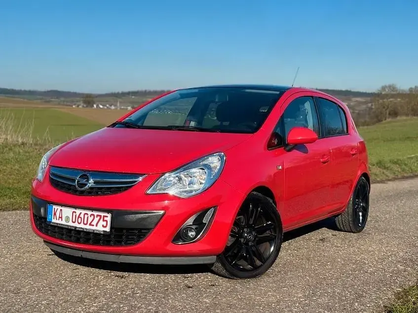 Gebraucht Opel Corsa Color Edition 101 PS (74 kW) 2011 Schwarz Kleinwagen