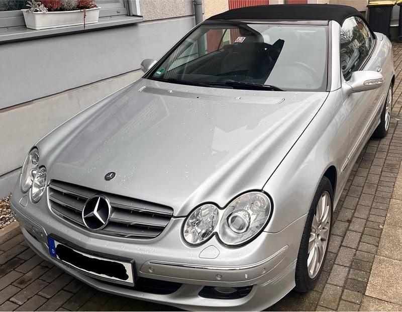 Gebraucht Mercedes CLK350 272 PS (200 kW) 2007 Silber Cabrio