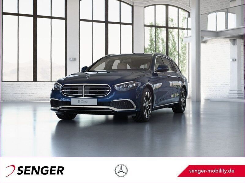 Blau Gebraucht 2020 Mercedes E400 Avantgarde Limousine | 40.360 € (Fairer Preis) - Bild 1/4