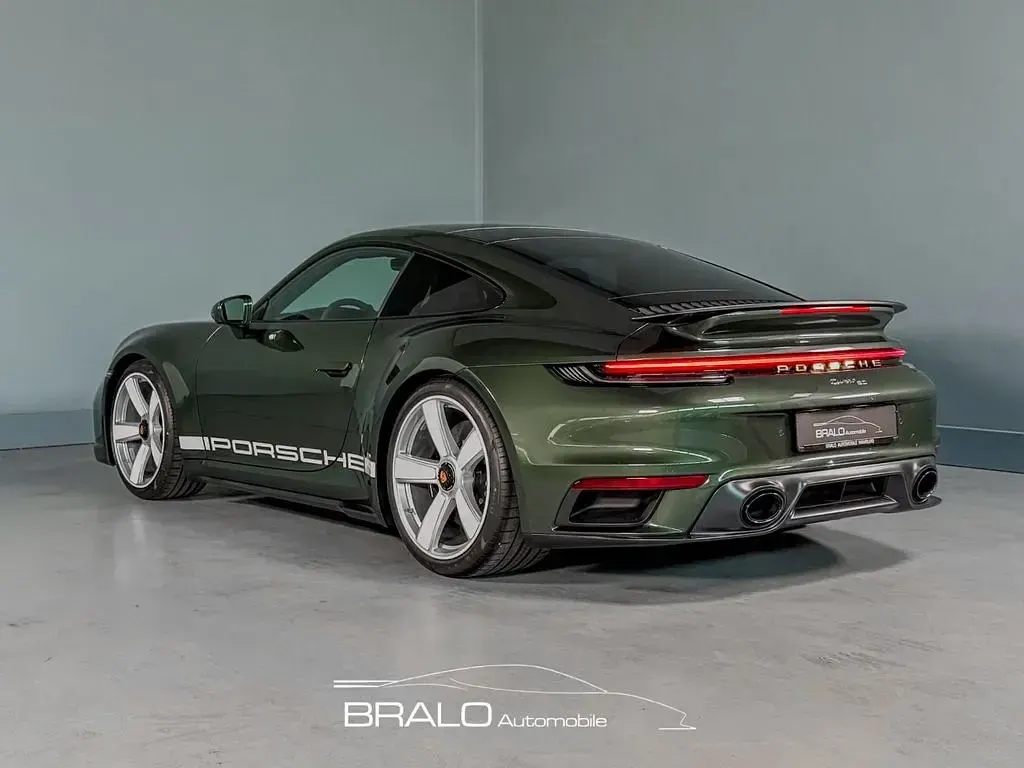 Neu Porsche 911 Turbo S 650 PS (478 kW) 2025 Grün Coupé
