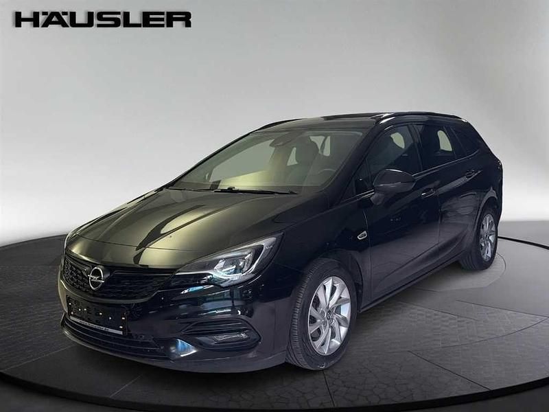 Schwarz Gebraucht 2021 Opel Astra Business Elegance Kombi | 12.890 € (Guter Preis) - Bild 1/4