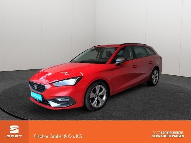 Rot Gebraucht 2021 Seat Leon ST FR Kombi | 19.876 € (Fairer Preis) - Bild 1/2
