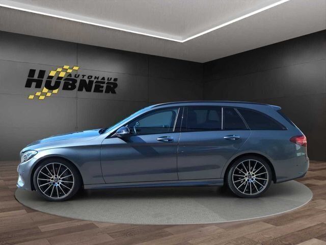 Gebraucht Mercedes C300 AMG line 245 PS (180 kW) 2018 Silber Limousine
