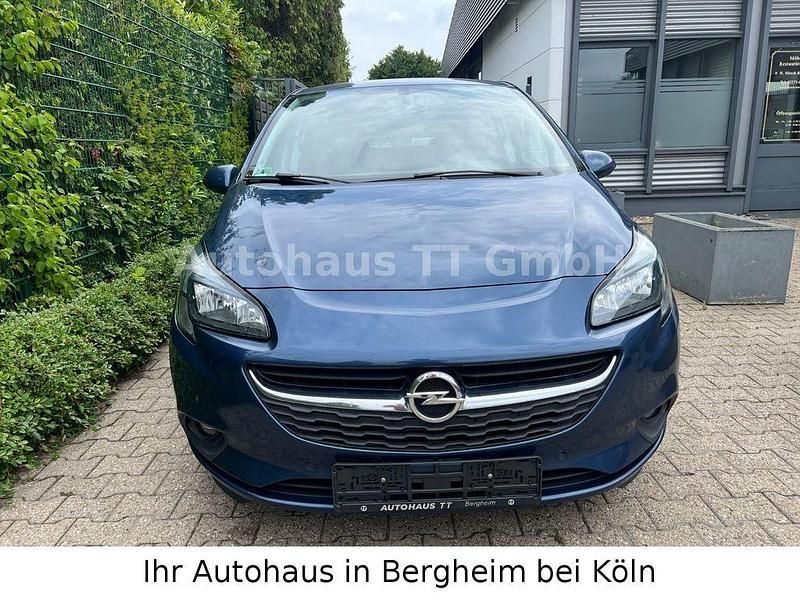 Gebraucht Opel Corsa drive 95 PS (69 kW) 2016 Blau Kleinwagen