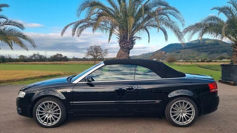 Gebraucht Audi A4 Cabriolet S-Line 256 PS (188 kW) 2008 Schwarz Cabrio