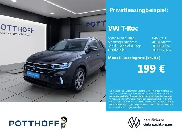 Gebraucht VW T-Roc R-line 110 PS (80 kW) 2024 SUV
