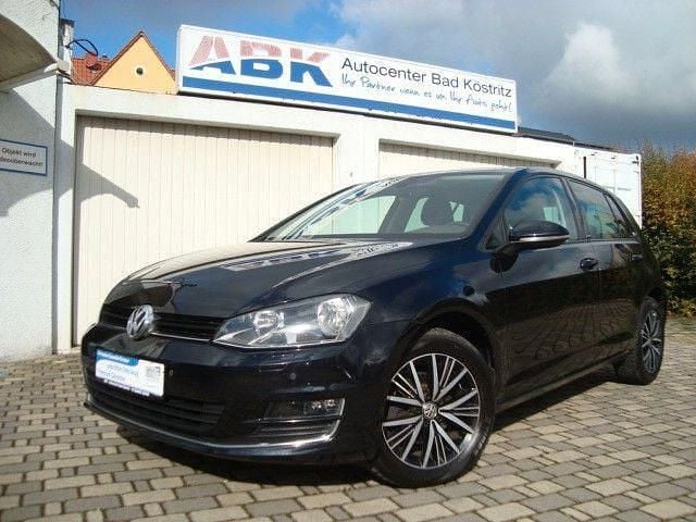 Schwarz Gebraucht 2017 VW Golf VII Allstar Limousine | 9.999 € (Guter Preis) - Bild 1/4