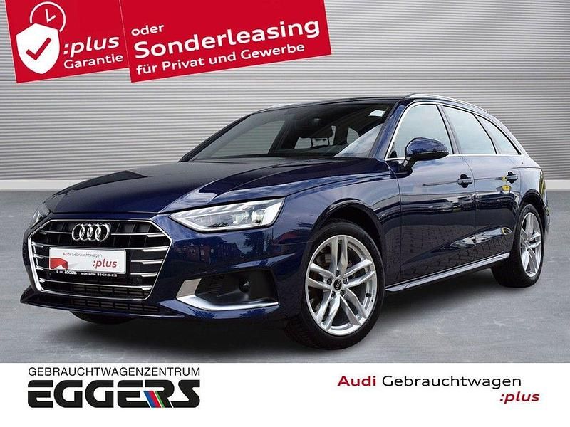 Navarrablau metallic Gebraucht 2024 Audi A4 Advanced Plus Kombi | 40.950 € - Bild 1/4