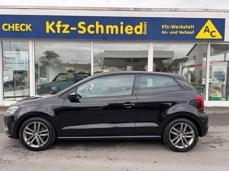Gebraucht VW Polo Allstar 110 PS (80 kW) 2016 Schwarz Kleinwagen