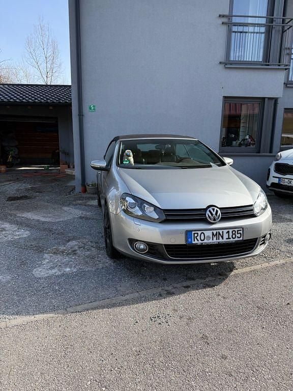 Gebraucht VW Golf Cabriolet Exclusive 160 PS (117 kW) 2012 Silber Cabrio