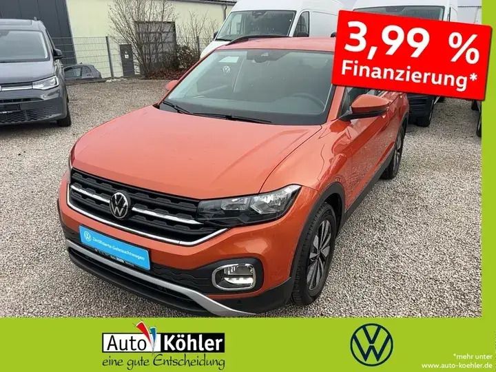 Energetic orange Gebraucht 2023 VW T-Cross Move SUV | 21.420 € (Fairer Preis) - Bild 1/4