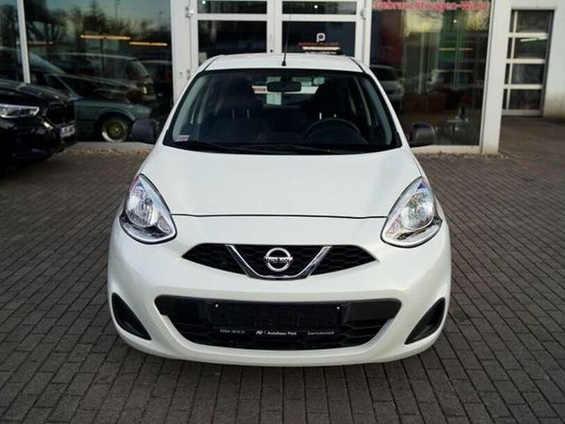 Gebraucht Nissan Micra Visia 80 PS (58 kW) 2014 Weiß Kleinwagen
