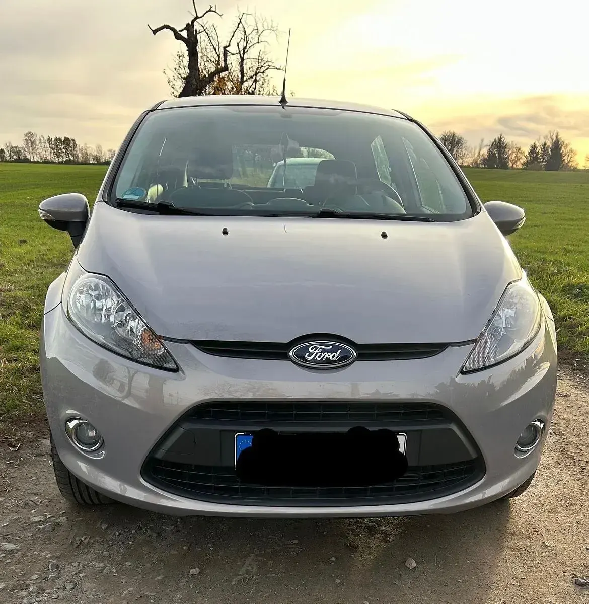 Używany Ford Fiesta Trend 60 KM (44 kW) 2012 Szary Sedan/Limuzyna
