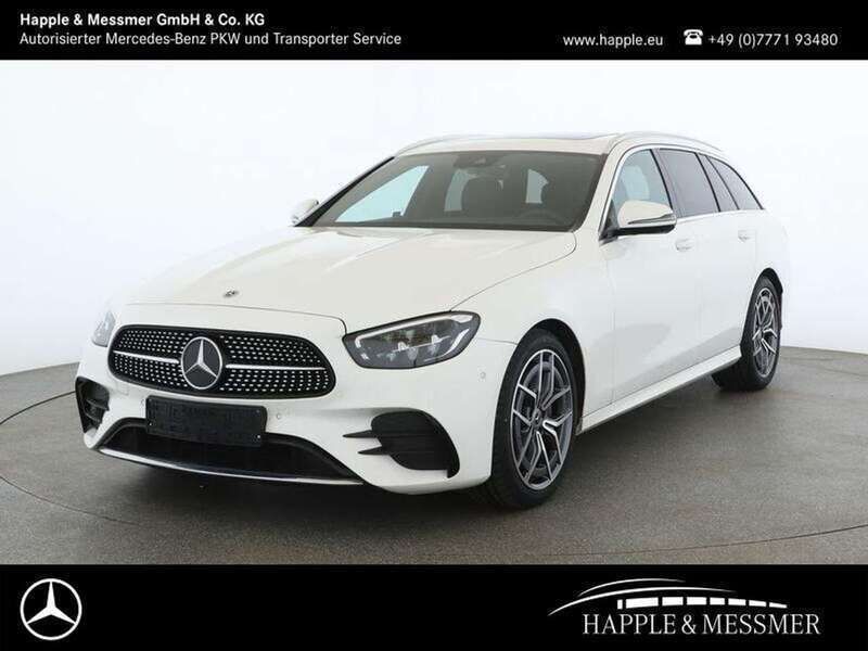 Unilack polarweiß Gebraucht 2023 Mercedes E220 AMG Kombi | 38.750 € (Fairer Preis) - Bild 1/4