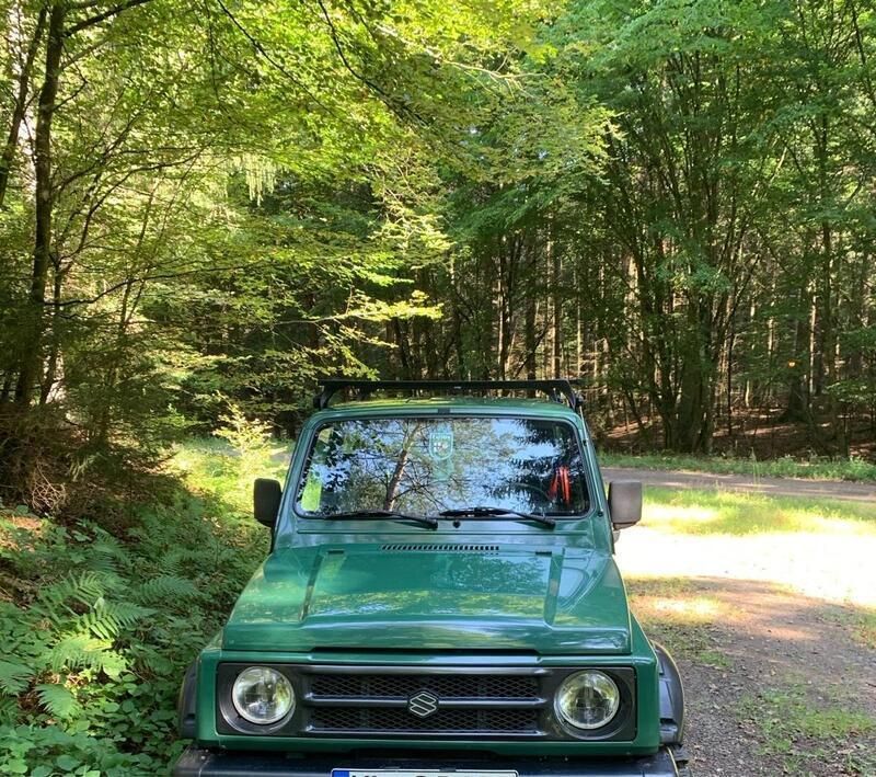 Grün Gebraucht 1997 Suzuki Samurai SUV | 7.449 € (Etwas zu teuer) - Bild 1/4