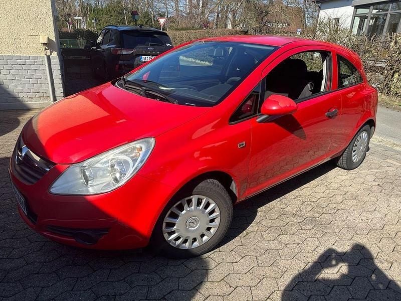 Gebraucht Opel Corsa Edition 60 PS (44 kW) 2009 Rot Kleinwagen