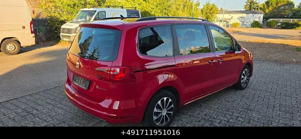 Gebraucht Seat Alhambra Style 140 PS (102 kW) 2011 Rot Van / Kleinbus