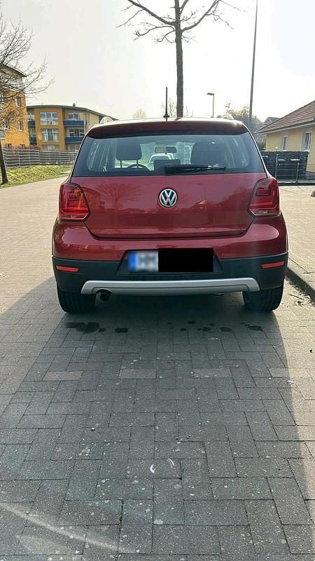 Gebraucht VW Polo Cross 90 PS (66 kW) 2017 Orange Kleinwagen