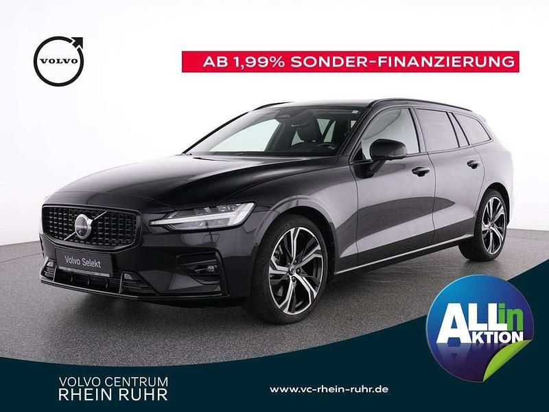 Schwarz onyx black / metallic Gebraucht 2023 Volvo V60 Plus Kombi | 37.990 € (Fairer Preis) - Bild 1/2