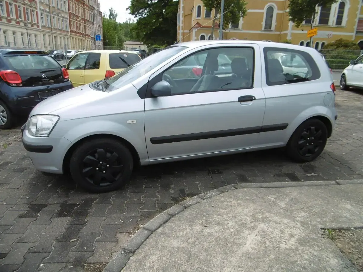Gebraucht Hyundai Getz 86 PS (63 kW) 2005 Silber Kleinwagen